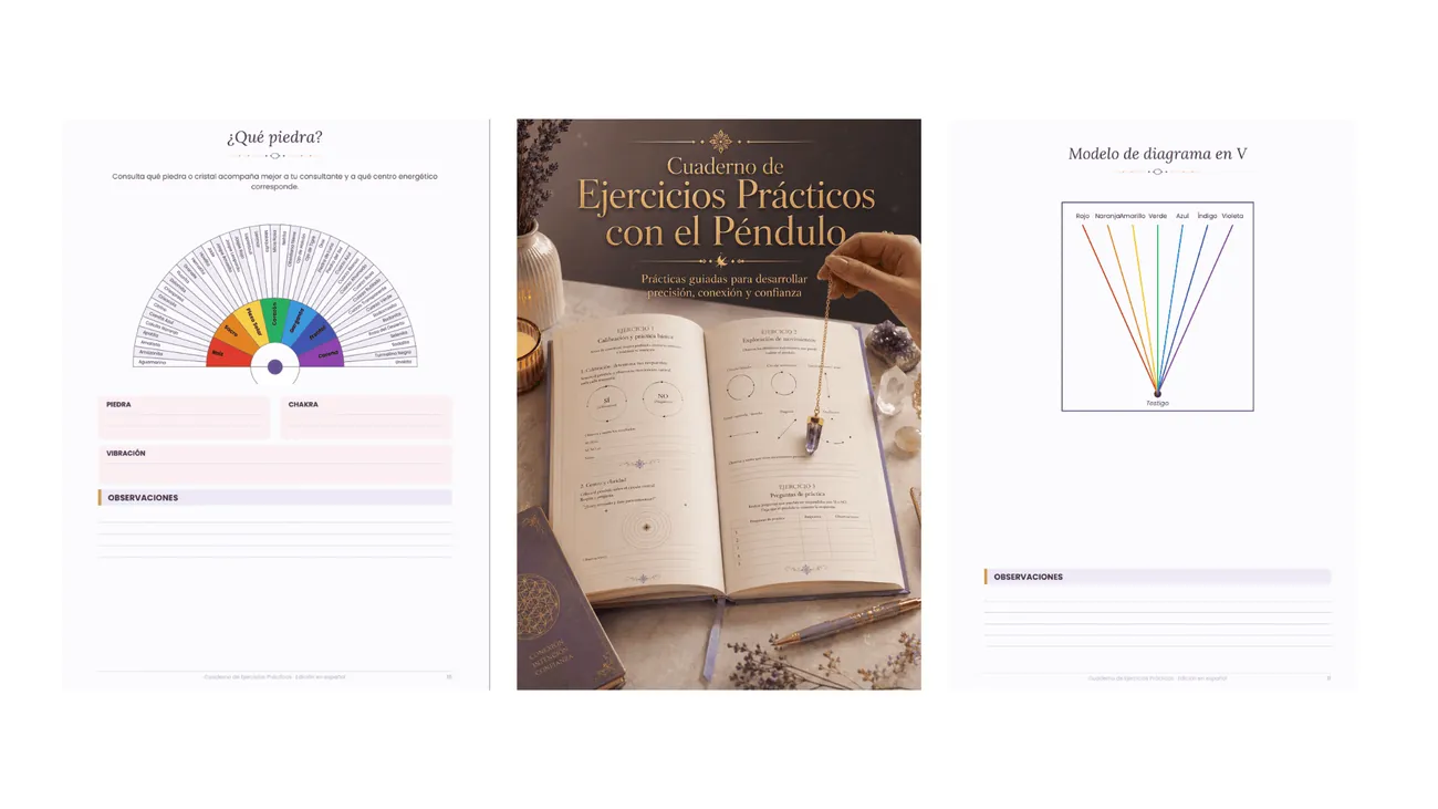 Cuaderno de Ejercicios con el Péndulo