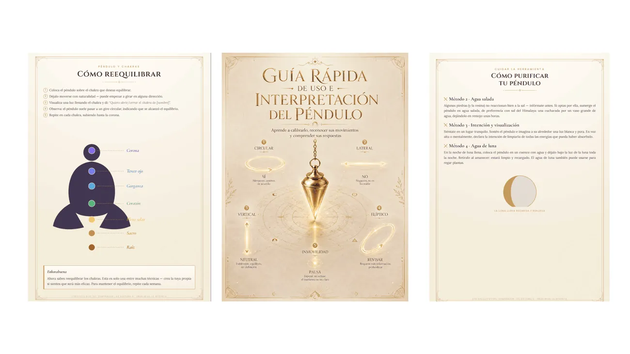 Guía Rápida del Péndulo