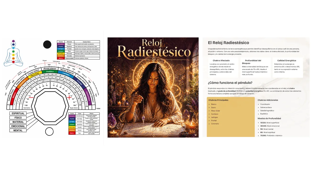 Reloj Radiestésico