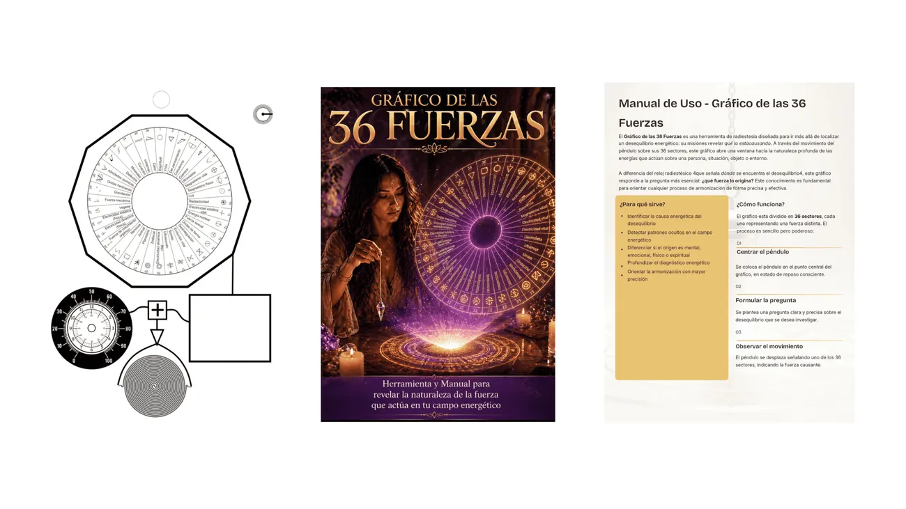 Gráfico de las 36 Fuerzas