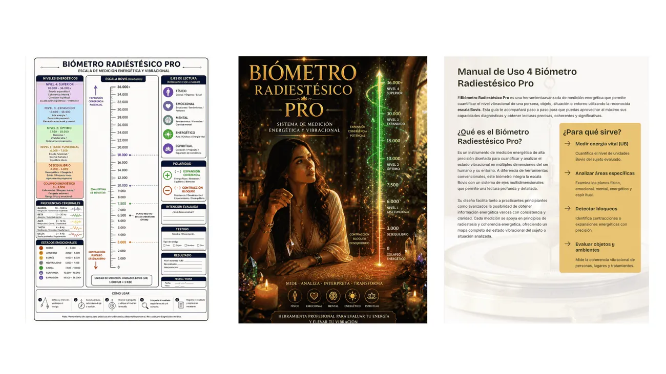 Biómetro Radiestésico